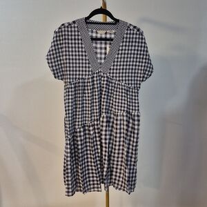 Black and White Checkered Dress